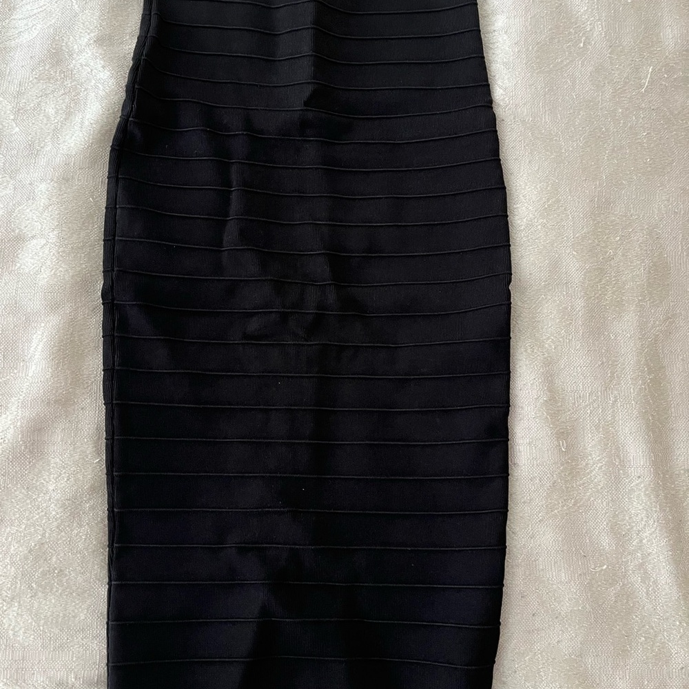 Marciano Black high-Waisted Bandage Skirt
